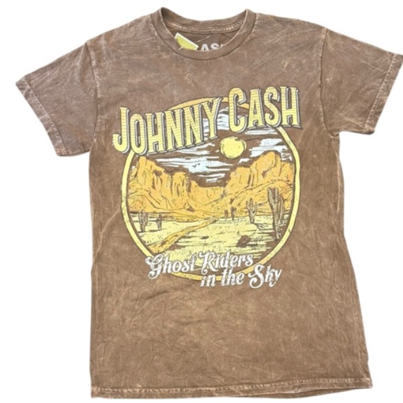 NWT Johnny Cash Graphic T-Shirt Size S - Picture 2 of 5